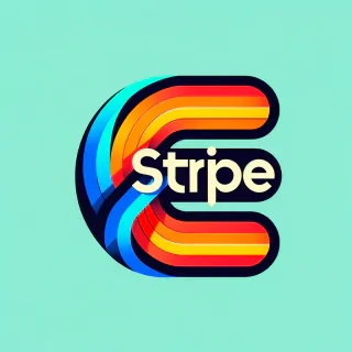 generate me logo Stripe like netflix design